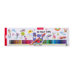 Rotuladores Bruynzeel estuche de 50 colores