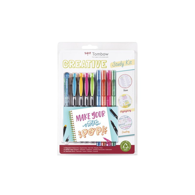 Set de lettering Tombow Estudio creativo