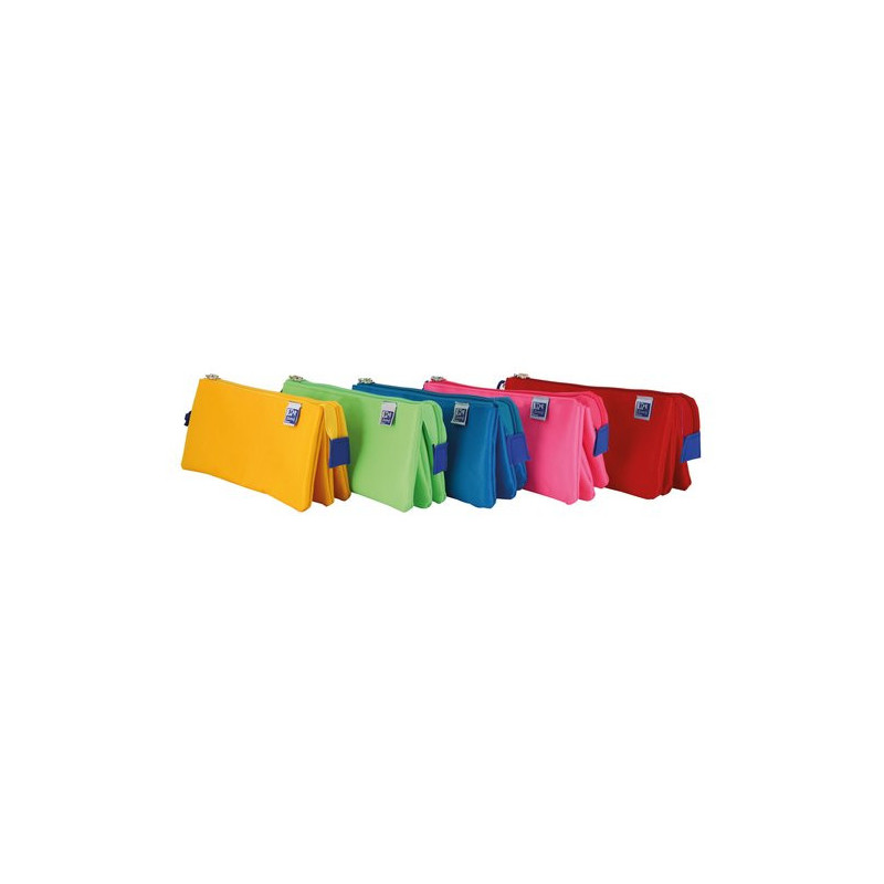 Estuche portatodo Oxford Kangoo Kids triple
