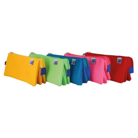 Estuche portatodo Oxford Kangoo Kids triple