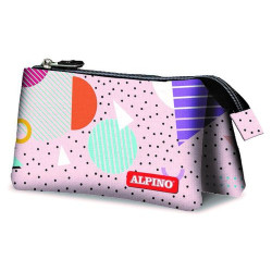 Estuche portatodo Alpino Geometric triple