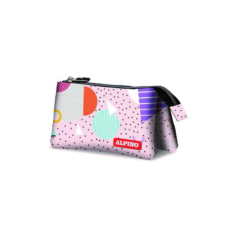 Estuche portatodo Alpino Geometric triple
