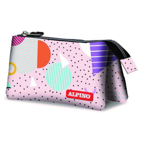 Estuche portatodo Alpino Geometric triple