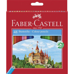 Lápices de colores Faber-Castell estuche de 48