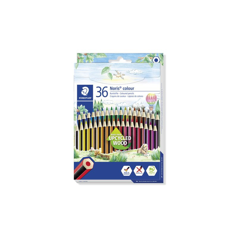 Lápices de colores Staedtler Noris Colour estuche de 36