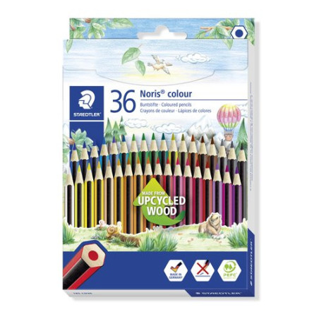 Lápices de colores Staedtler Noris Colour estuche de 36