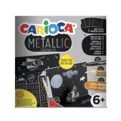 Set Carioca Metallic Pop Up Creator 17 piezas