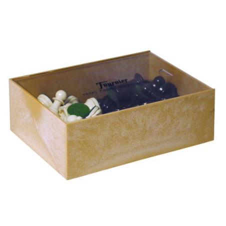 Piezas de ajedrez Fournier de plástico en caja
