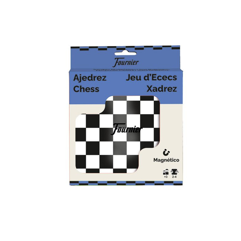 Ajedrez magnético de viaje Fournier 16 cm