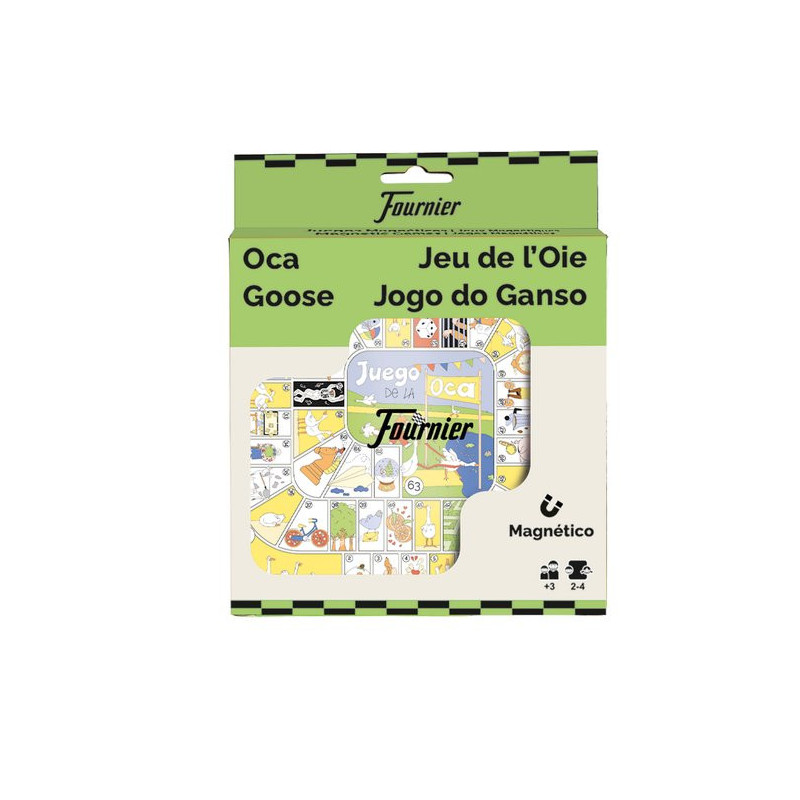 Oca magnética de viaje Fournier 16 cm