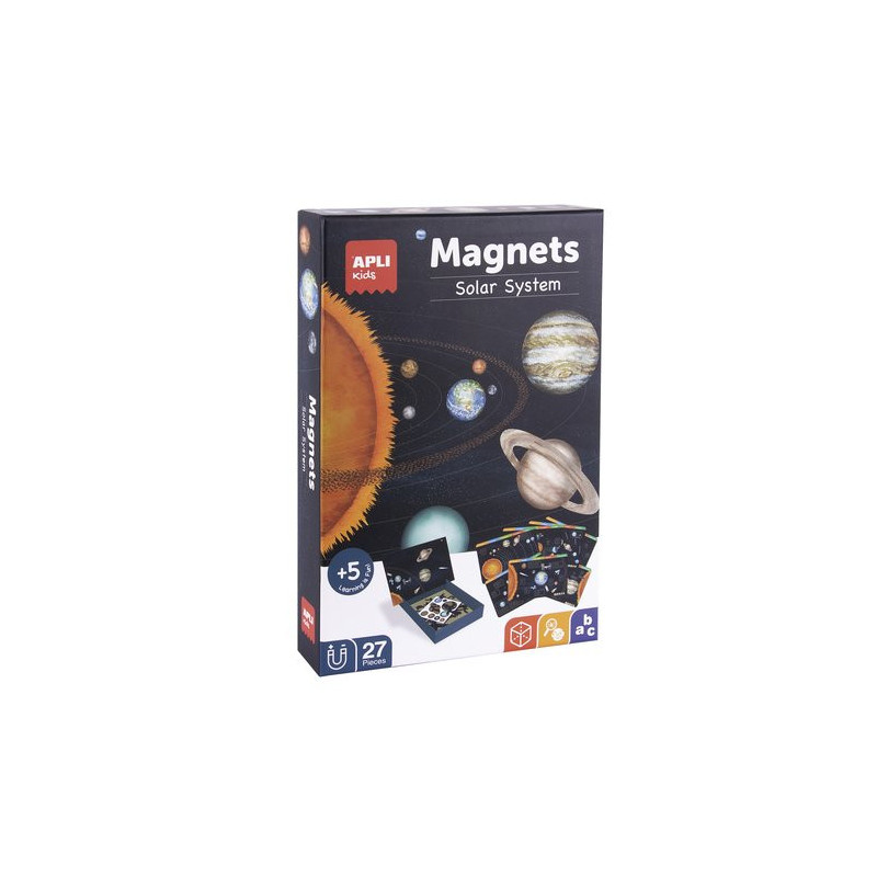 Juego magnético Apli Kids Sistema solar 27 piezas