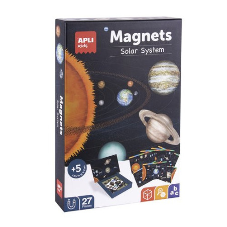 Juego magnético Apli Kids Sistema solar 27 piezas