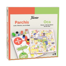Parchís y oca Fournier 33 cm con accesorios