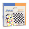 Ajedrez y damas Fournier 40 cm con accesorios