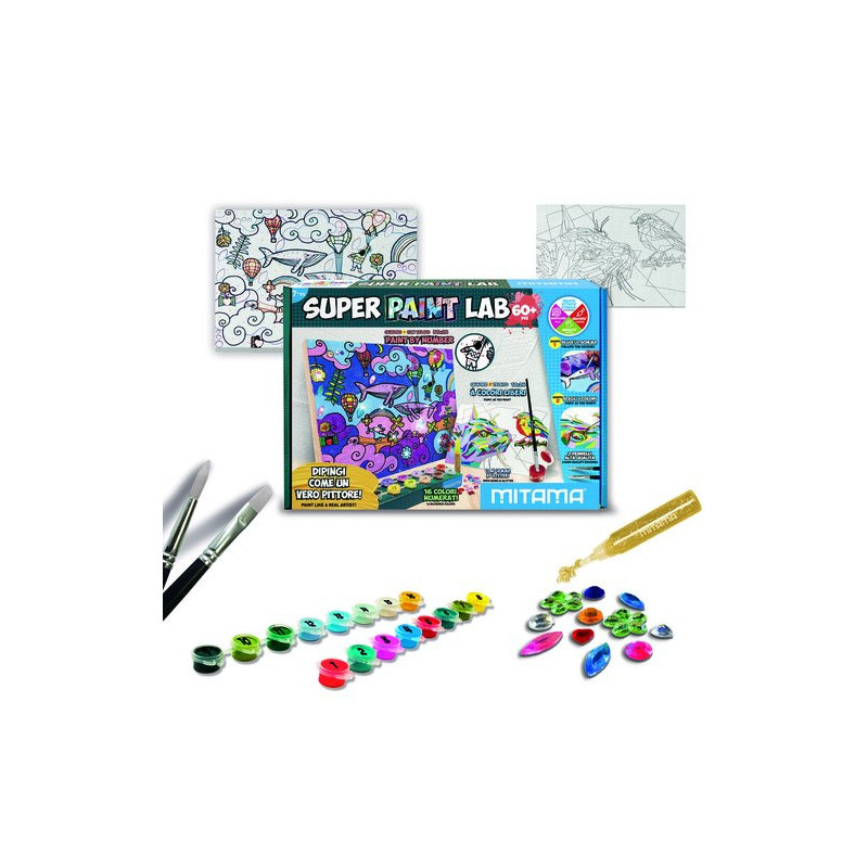 Juego Mitama Laboratorio de pinturas
