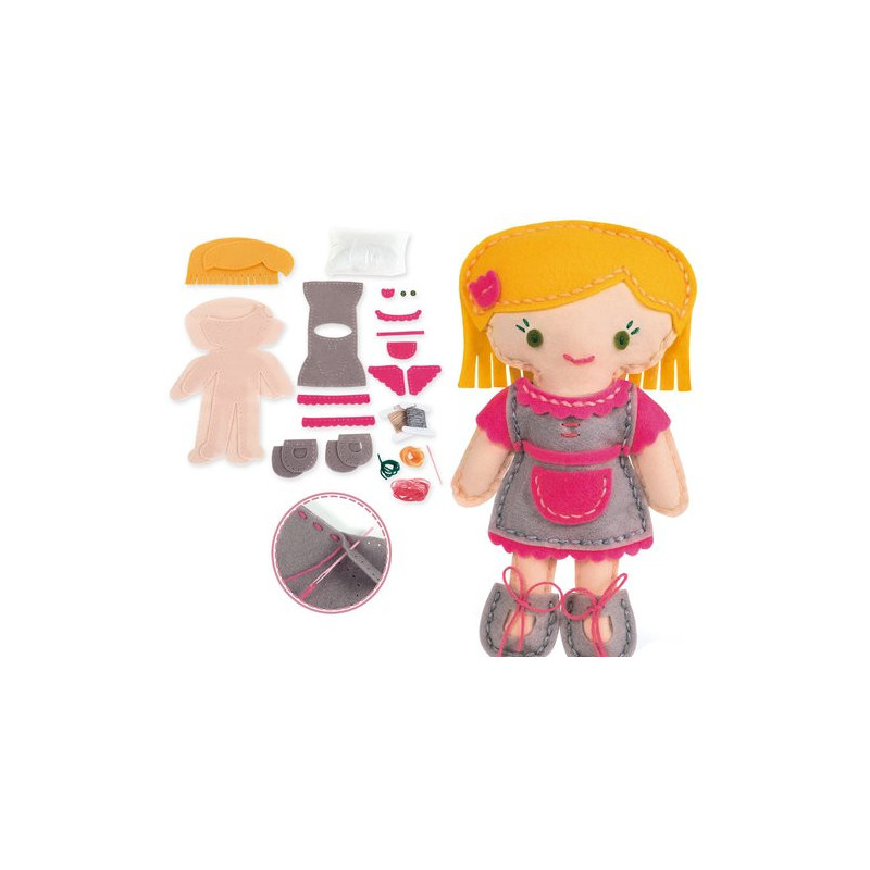 Kit de costura Goula Cose tu muñeca Bibi