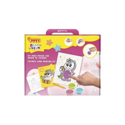 Kit Jovi Pinta con arena Unicornios