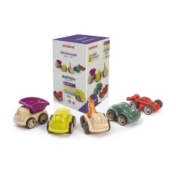 Vehículos Miniland Minimobil 12 cm (5 unidades)