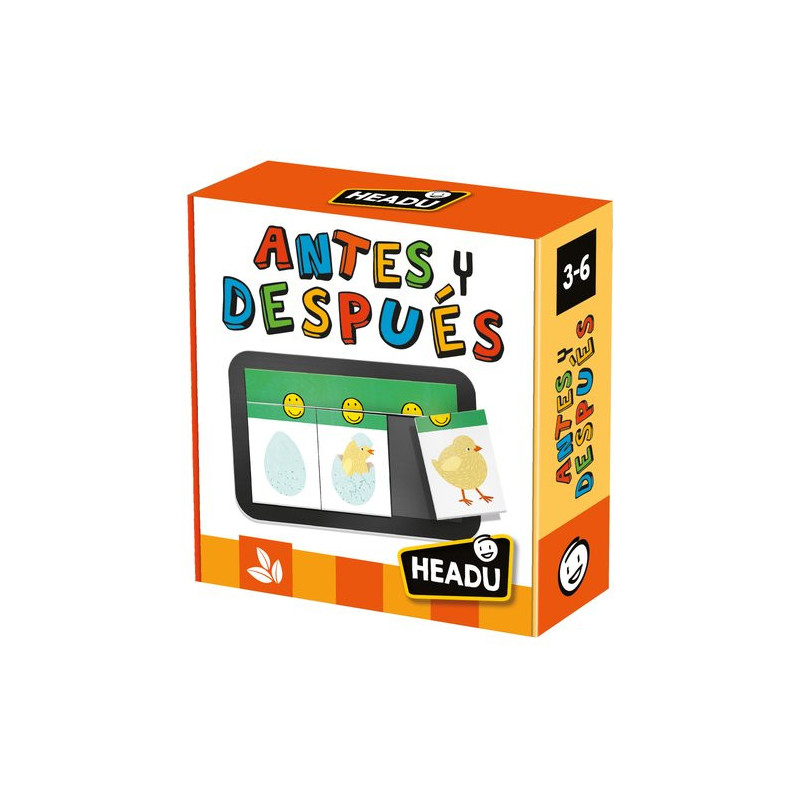 Juego educativo Headu Antes y después