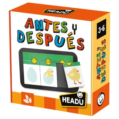 Juego educativo Headu Antes y después