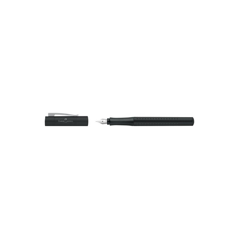 Pluma estilográfica Faber-Castell Grip 2011 negro mate
