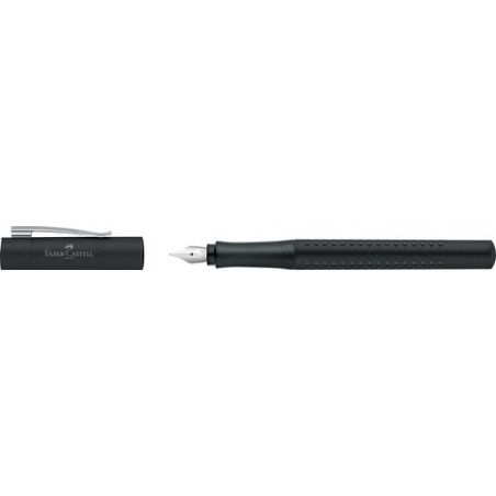 Pluma estilográfica Faber-Castell Grip 2011 negro mate