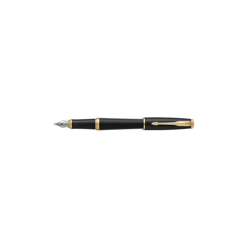 Pluma estilográfica Parker Urban negro y oro