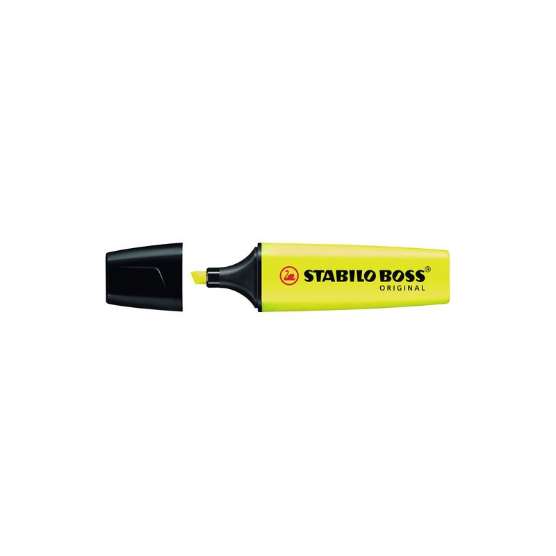Subrayador Stabilo Boss amarillo