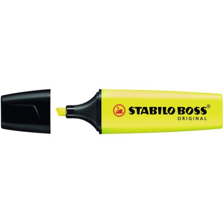 Subrayador Stabilo Boss amarillo