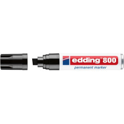 Marcador permanente Edding 800 negro