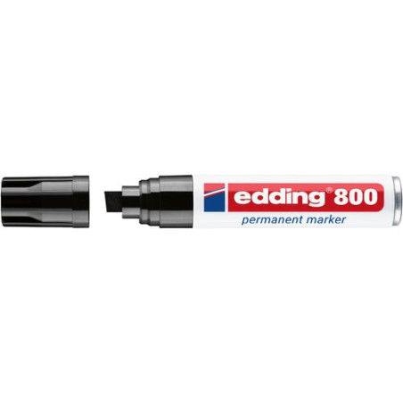 Marcador permanente Edding 800 negro
