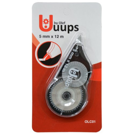 Corrector en cinta Olef Uuups 5 mm x 12 m